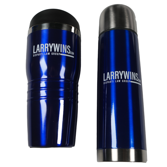 LarryWins Thermos and Tumbler