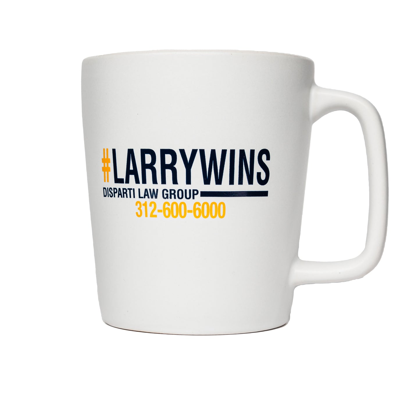 #LarryWins Coffee Mug – White